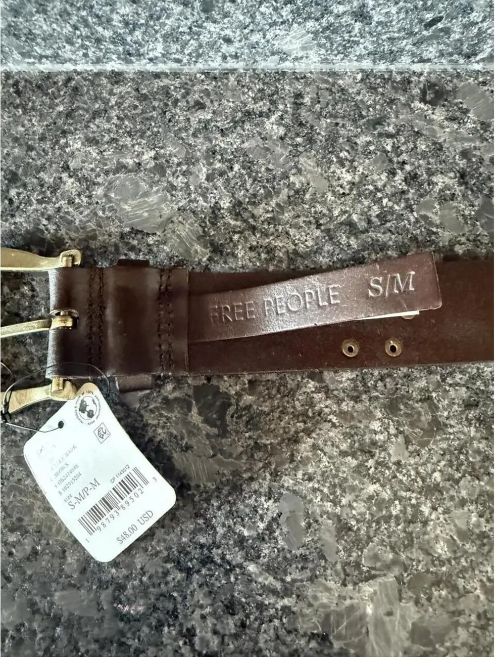 Free People Women's Brown Belt